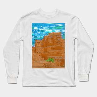 Yemen Sanaa City V3 Long Sleeve T-Shirt